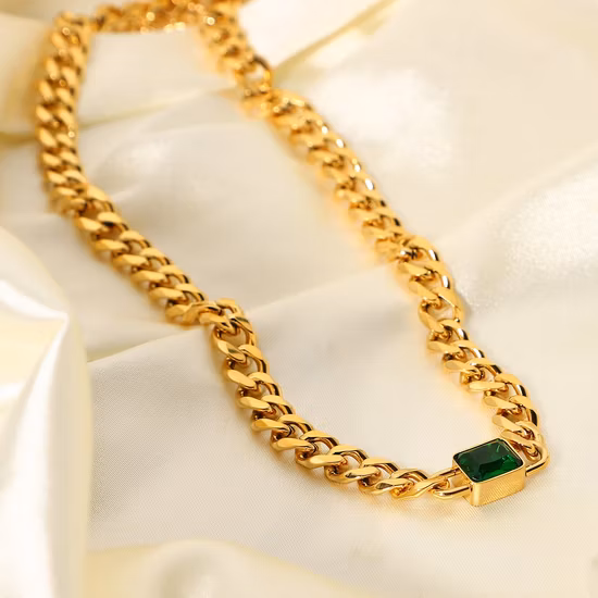 Colar de alta qualidade moda zircão colar joias da moda